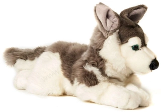 Plyšový pes HUSKY 34 cm